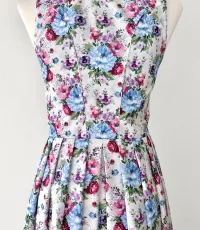 Sis Dirndl Sommerblumen Hinten